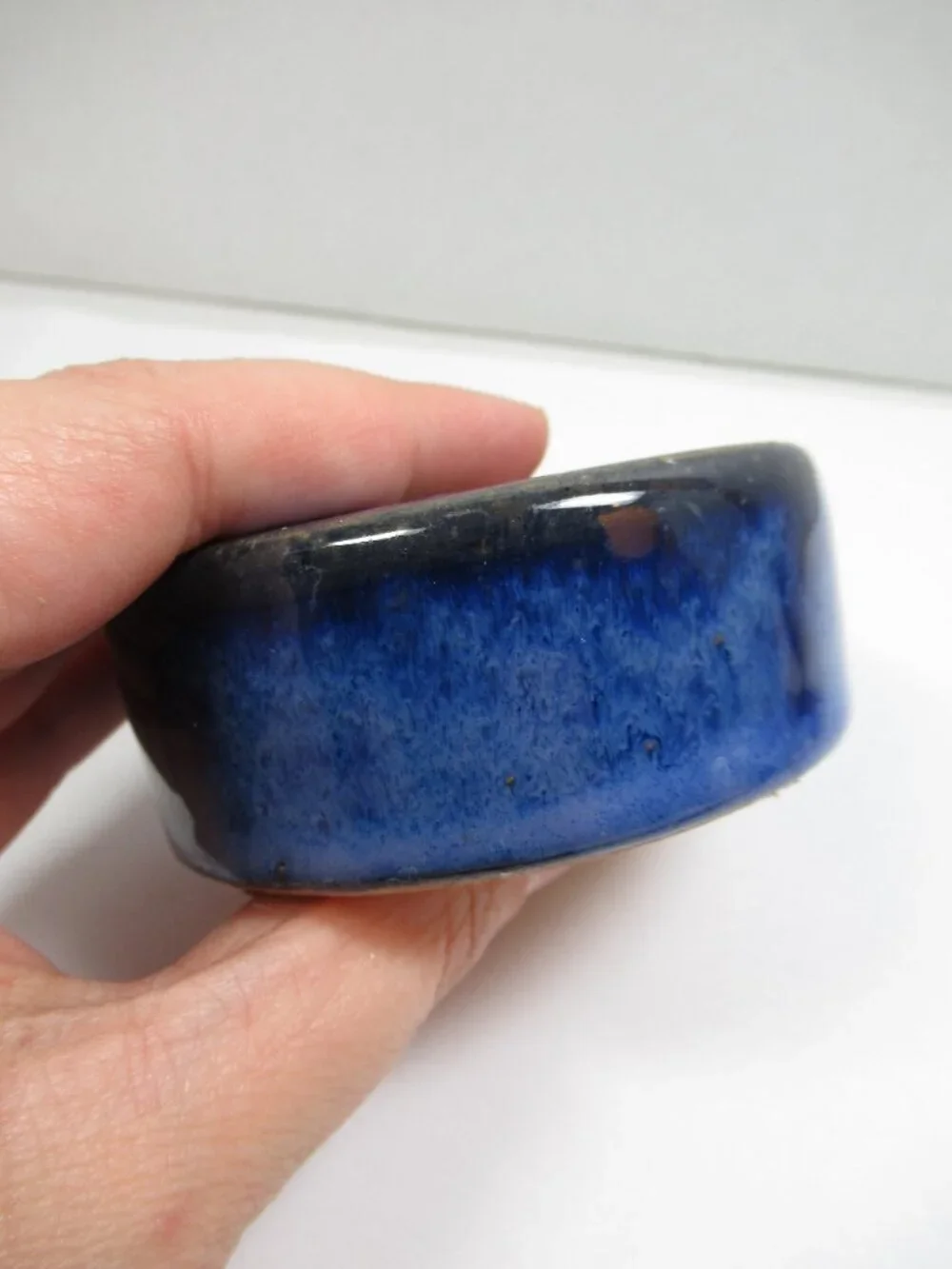 Blue Pottery tealight holder